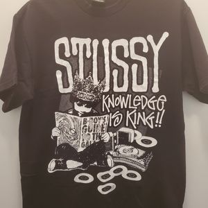 Stussy Knowledge Is King Men's Size M Vintage Tee